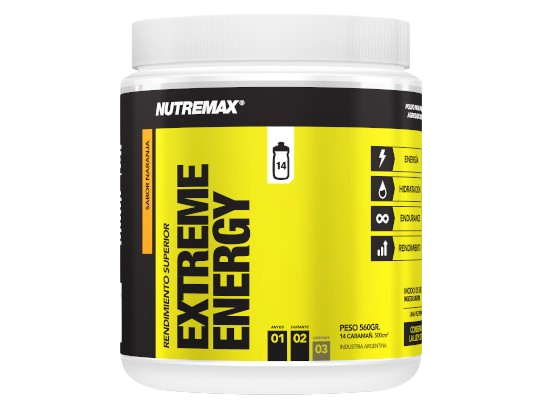 NUTREMAX - Extreme Energy Display